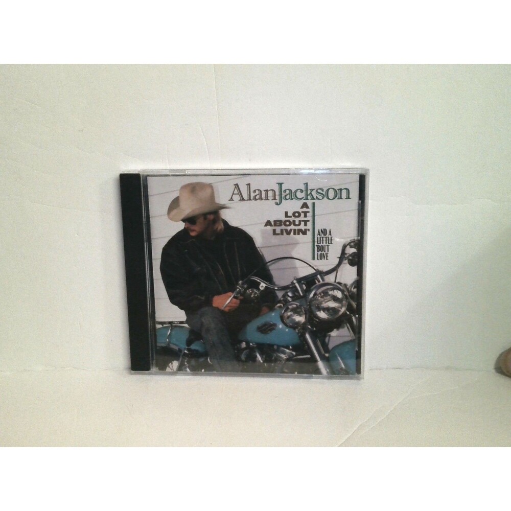 Alan Jackson A Lot About Livin And A Little Bout Love CD 1992 Arista Records